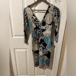 DVF | Renny Silk Jersey Wrap Dress Size 4